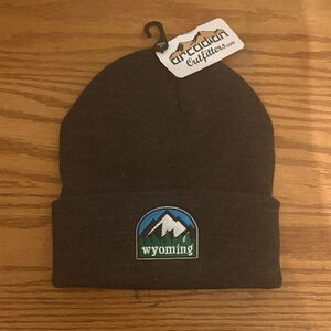 Black Arcadian Wyoming beanie